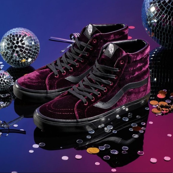 purple van high tops